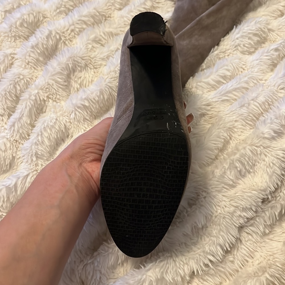 Stuart Weitzman Highland Boots In Topo - image 3